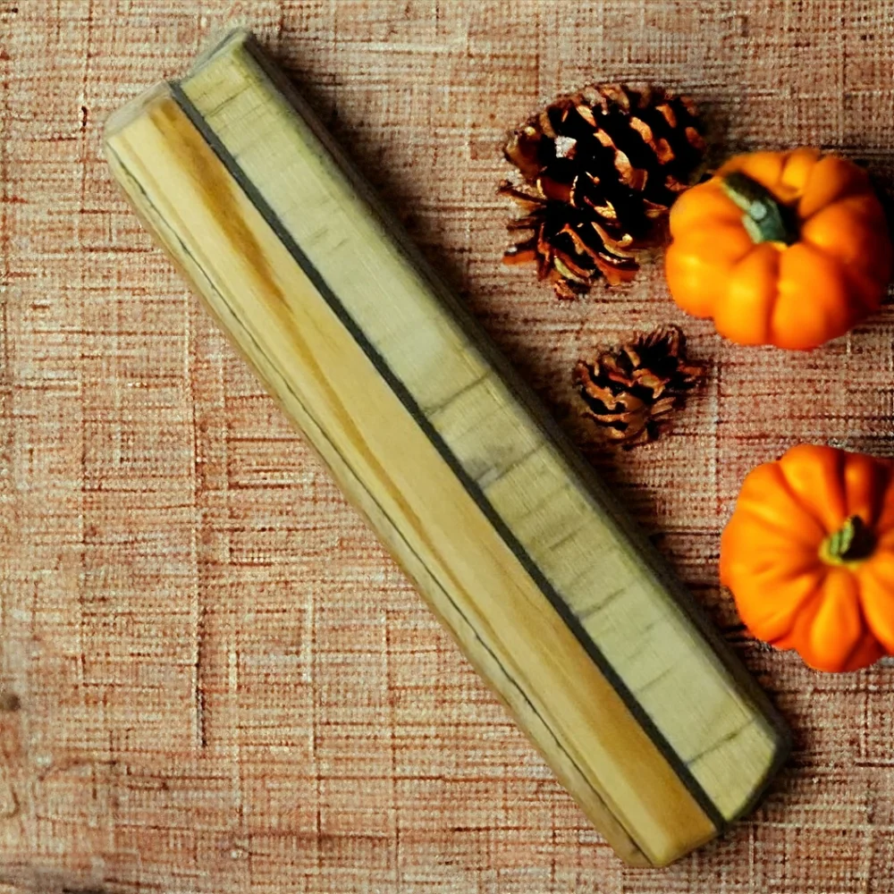 Handcrafted Grey Fox  Original Hardwood Kitchen Butcher Hunting Knive
